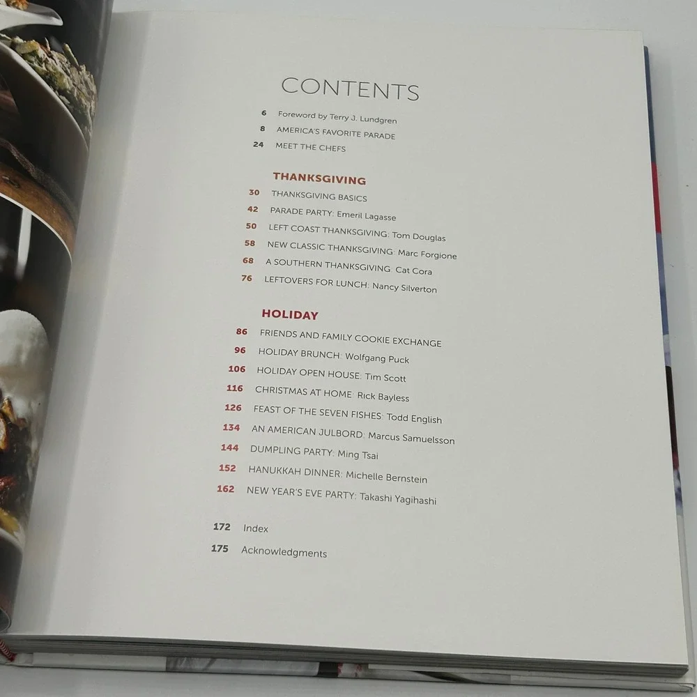 Macy's Culinary Council Thanksgiving Holiday Cookbook Hardcover 2011 Illustrated